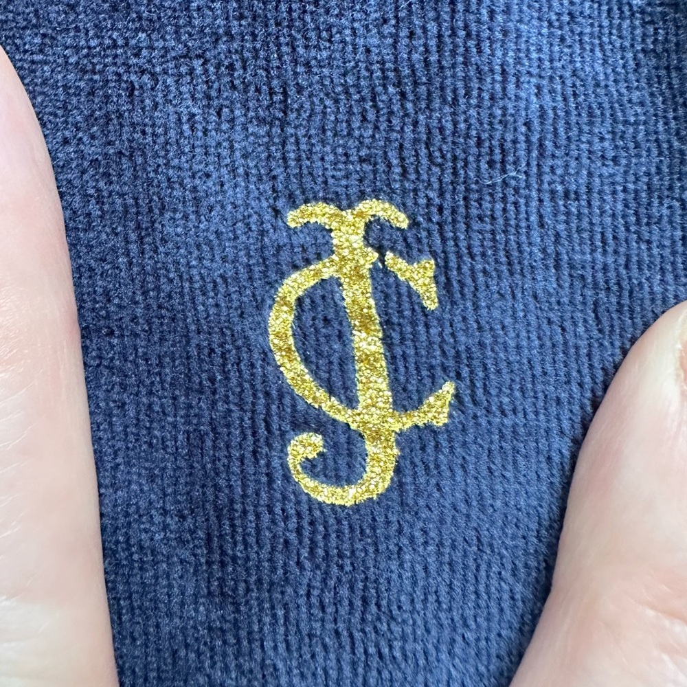 Juicy Couture • Kids Velour Bling Glitter Track Hacket Hoodie - Picture 12 of 12